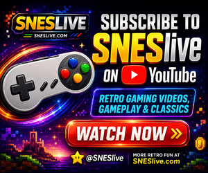 Subscribe to SNESlive on YouTube